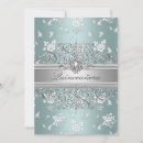 Search for pearl quinceanera invitations Blue