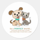 Search for homeless stickers Pet adoption