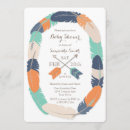 Search for tribal baby boy shower invitations Arrows