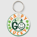 Search for shamrock key rings Happy