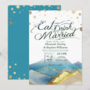 Search for mountain destination wedding invitations Watercolor mountains