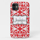 Search for red damask monogram Striped