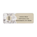 Search for kraft wedding return address labels Floral