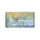 Search for white background return address labels Minimal