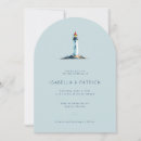 Search for lighthouse invitations Minimalist