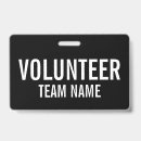 Search for sport id badges Volunteer