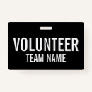 Search for sport id badges Volunteer