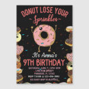 Search for girls 9th birthday invitations 9 years old