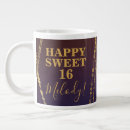 Search for sweet 16 birthday mugs For kids
