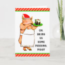 Search for piggy christmas cards Funny