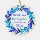 Search for teachers christmas tree decorations Thank you teacher