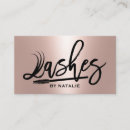 Search for eyelash business cards Lashes