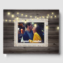 Search for wood wedding guest books Elegant