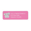 Search for pink elephant return address labels Safari