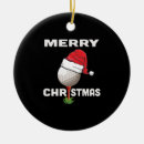 Search for golfing santa claus christmas tree decorations Funny merry christmas