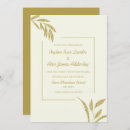 Search for olive green and gold invitations Couple