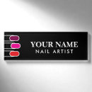 Search for salon name tags Pink