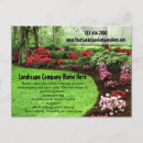 Search for lawn care postcards Landscaping business