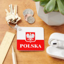 Search for polish flag key rings Red