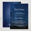 Search for starry invitations Blue