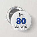Search for 80th birthday badges Humour