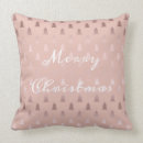 Search for rose gold christmas tree pillow cushions For her