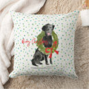 Search for black lab christmas cushions Festive