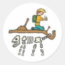 Search for fossils stickers Paleontology