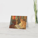Search for cat reading book cards Kitten