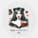 Search for gothic valentine stickers Valentine's