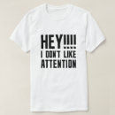 Search for attentive tshirts Warning