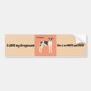 Search for greyhound bumper stickers Pet