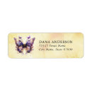 Search for butterflys return address labels Beautiful