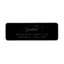 Search for silver foil return address labels Graduate