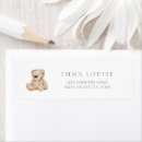 Search for forest baby shower return address labels We can bearly wait