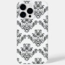 Search for vintage damask pattern iphone cases White
