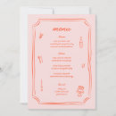 Search for menu wedding invitations Whimsical