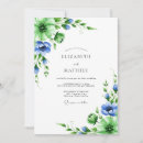 Search for emerald blue wedding invitations Elegant