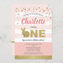 Search for easter 1st birthday invitations Girl