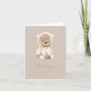 Search for teddy bear thank you cards Boho