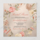 Search for faux gold bridal shower invitations Vintage