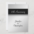 Search for 25 years wedding anniversary invitations Twenty fifth