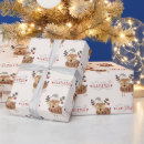Search for cute reindeer wrapping paper Christmas trees