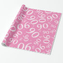Search for 90th birthday wrapping paper Milestone