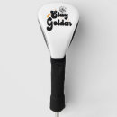 Search for golden retriever golf head covers Funny