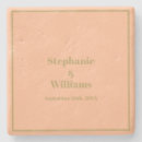 Search for favour wedding coasters Minimalist