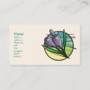 Search for spring crocus business cards Flower