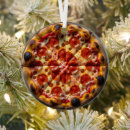 Search for pepperoni pizza christmas tree decorations Food