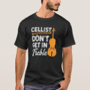 Search for cello design tshirts Player
