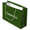 Search for dark forest green gift bags Elegant